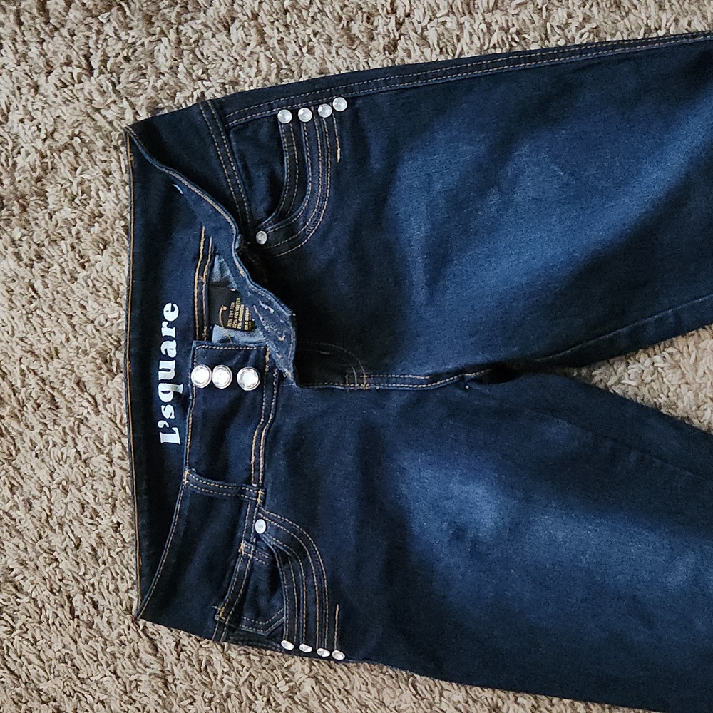 Dark denim skinny jeans!! - Picture 2 of 8